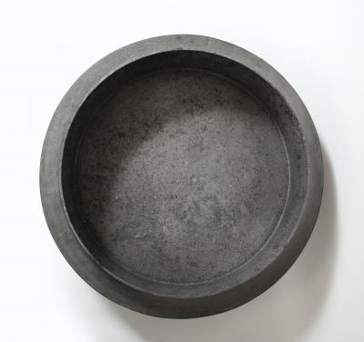 Lorenzo Burchiellaro Aluminum Modernist Planter by Lorenzo Burchiellaro Italy c 1962