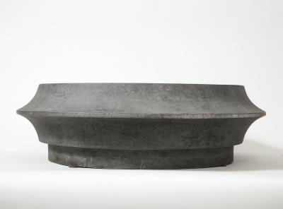 Lorenzo Burchiellaro Aluminum Modernist Planter by Lorenzo Burchiellaro Italy c 1962