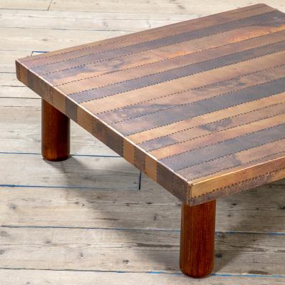 Lorenzo Burchiellaro Lorenzo Burchiellaro Copper Coffee Table 70s