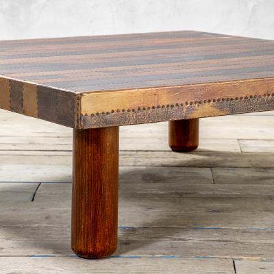 Lorenzo Burchiellaro Lorenzo Burchiellaro Copper Coffee Table 70s