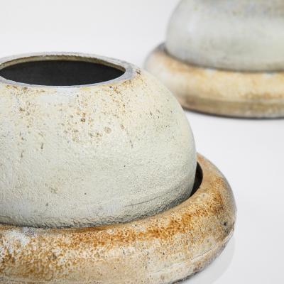 Lorenzo Burchiellaro Lorenzo Burchiellaro Pair of Decorative Objects in Metal 60s