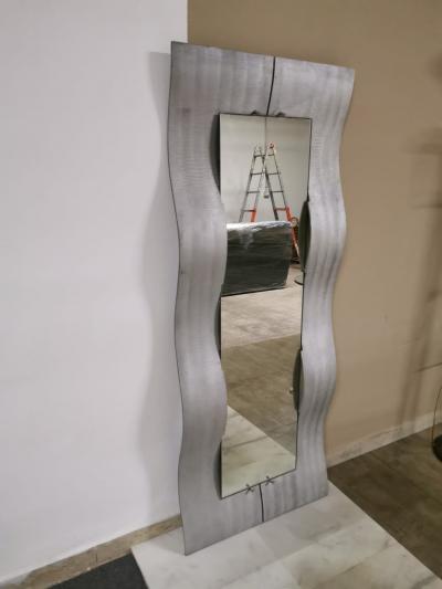 Lorenzo Burchiellaro Mid Century Wall Mirror by Lorenzo Burchiellaro italy 1970