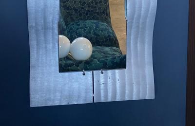 Lorenzo Burchiellaro Mid Century Wall Mirror by Lorenzo Burchiellaro italy 1970