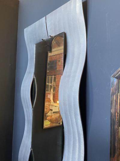 Lorenzo Burchiellaro Mid Century Wall Mirror by Lorenzo Burchiellaro italy 1970
