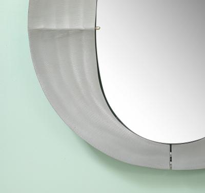 Lorenzo Burchiellaro Rare Circular Mirror by Lorenzo Burchiellaro