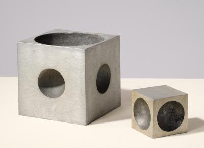 Lorenzo Burchiellaro Set ot Two Burchiellaro Cubes Italy 1970s
