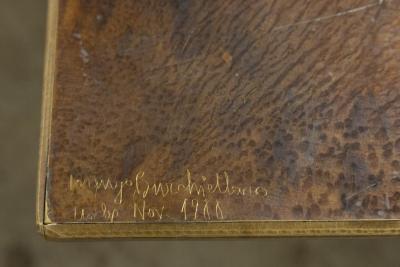 Lorenzo Burchiellaro Signed Lorenzo Burchiellaro Mixed Metal Coffee Table