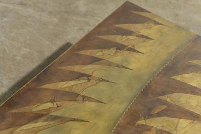Lorenzo Burchiellaro Signed Lorenzo Burchiellaro Mixed Metal Coffee Table