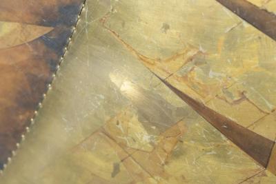 Lorenzo Burchiellaro Signed Lorenzo Burchiellaro Mixed Metal Coffee Table