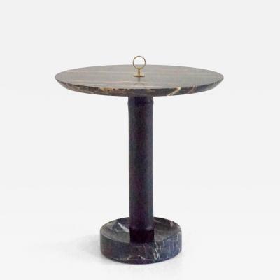 Lorenzo Ciompi Round Gueridon Side Table marble bamboo and brass C NOIRE Lorenzo Ciompi 2025