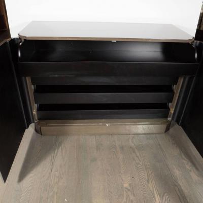 Lorin Jackson Grey Walnut Sideboard or Cabinet Designed by Lorin Jackson for Grosfeld House