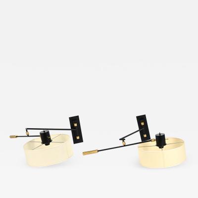 Lorin Marsh Pair Lorin Marsh Lunel Wall Sconces