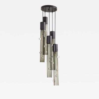 Lorin Silverman Obscura Grand Cascading Chandelier by Lorin Silverman