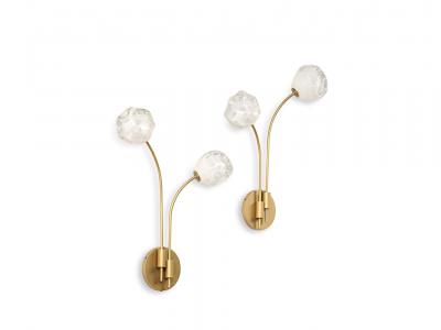Lorin Silverman Pair of Morel Sconces by Lorin Silverman
