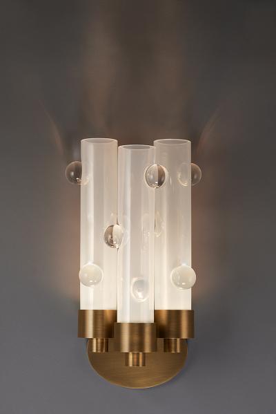 Lorin Silverman Triple Obscura Wall Sconce