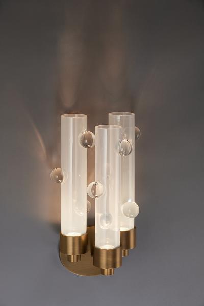 Lorin Silverman Triple Obscura Wall Sconce