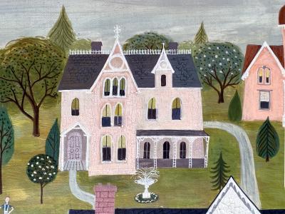 Lorraine Mrs B D Andrea Fox Wedding Day Norman Rockwell Americana Female Illustrator