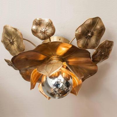 Lotus flower ceiling lights