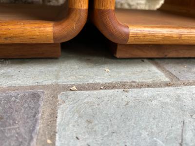 Lou Hodges Stylish Lou Hodges 2 Piece Modular Wall Unit TV Console Shelf Mid Century Modern