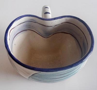 Loughran Unique Abstract 33 Piece Ceramic Dinner Set Kidney Shaped