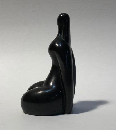 Louis Bancel Seated Nude Woman