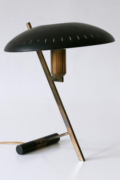 Louis Christiaan Kalff Elegant Mid Century Decora or Z Table Lamp by Louis Kalff for Philips 1950s