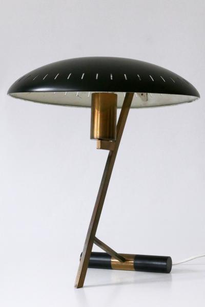 Louis Christiaan Kalff Elegant Mid Century Decora or Z Table Lamp by Louis Kalff for Philips 1950s