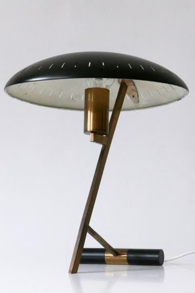 Louis Christiaan Kalff Elegant Mid Century Decora or Z Table Lamp by Louis Kalff for Philips 1950s