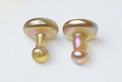 Louis Comfort Tiffany Louis Comfort Tiffany Favrile Glass Shirt Studs 1920 United States
