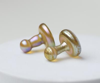 Louis Comfort Tiffany Louis Comfort Tiffany Favrile Glass Shirt Studs 1920 United States