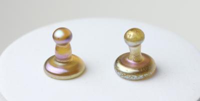 Louis Comfort Tiffany Louis Comfort Tiffany Favrile Glass Shirt Studs 1920 United States