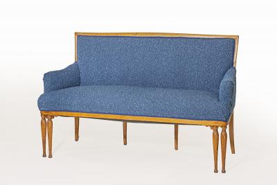 Louis Comfort Tiffany Upholstered Settee