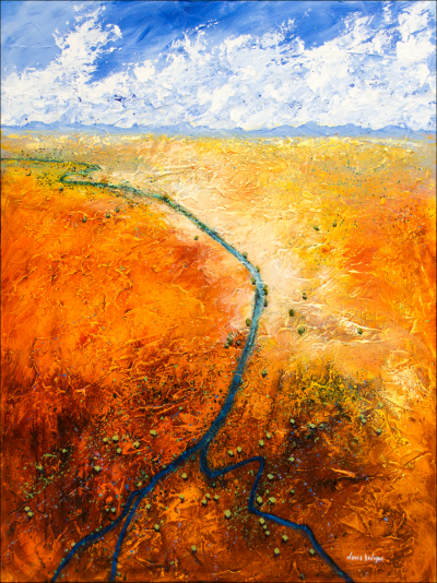 Louis DaLozzo The Diamantina from Barkly Tableland to Layke Eyre