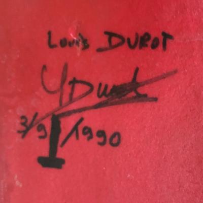Louis Durot Louis Durot Low Table Signed