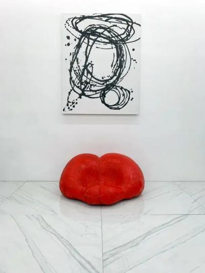 Louis Durot Louis Durot Pouffesses Chair Signed 1990