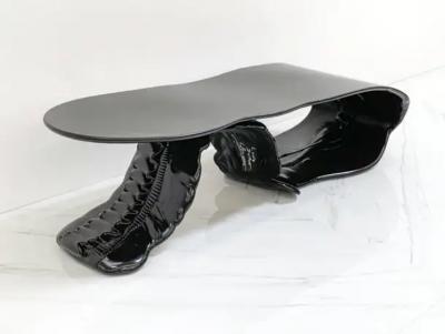 Louis Durot Louis Durot Tongue Coffee Table in Jet Black