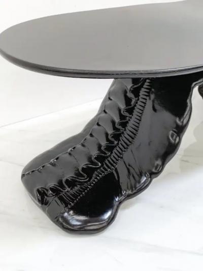 Louis Durot Louis Durot Tongue Coffee Table in Jet Black