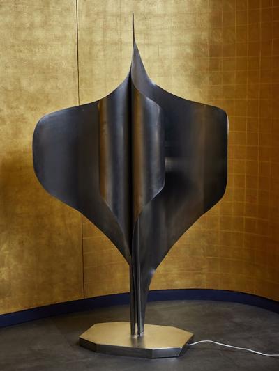 Louis Durot Louis Durot Unique Steel Floor Lamp
