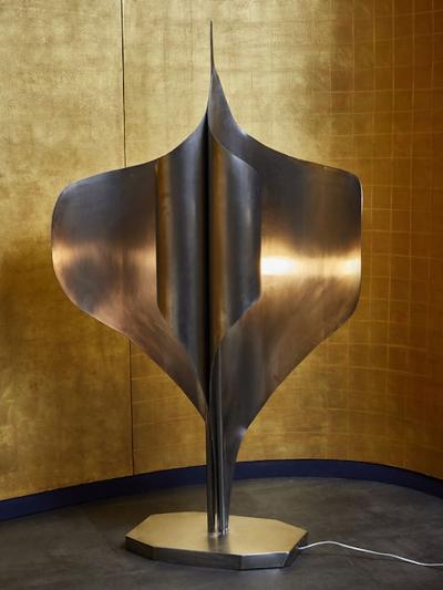 Louis Durot Louis Durot Unique Steel Floor Lamp