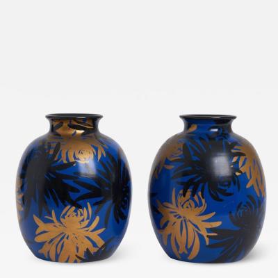 Louis Giraud Pair of Vases by Louis Giraud