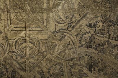 Louis H Sullivan Decorative Tin Panel