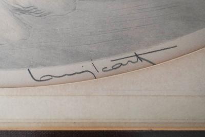 Louis Icart 1929 Louis Icart Etching Les Hortensias