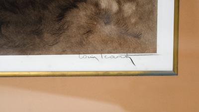 Louis Icart 1934 Louis Icart Etching Repose 