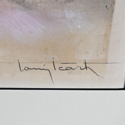 Louis Icart 1937 Louis Icart Etching Orchids 