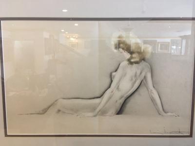 Louis Icart Louis Icart Sitting Nude