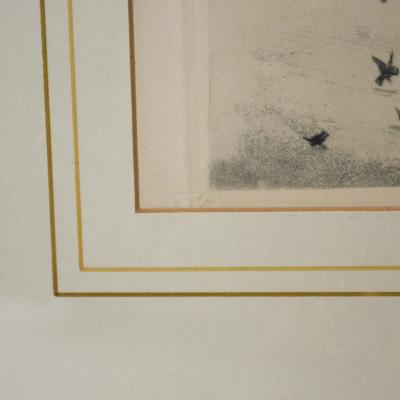 Louis Icart Place Vendome Etching with Aquatint by Louis Icart