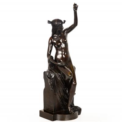 Louis Julien Fraceschi The Goddess Isis Louis Julien Fraceschi