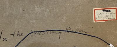 Louis Kronberg In the Dressing Room 