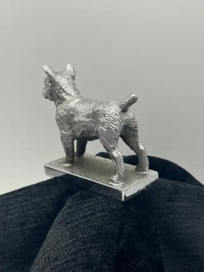 Louis Lejeune Norwich Terrier Hood Ornament