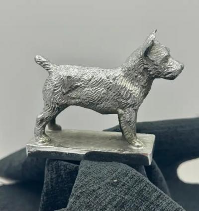 Louis Lejeune Norwich Terrier Hood Ornament